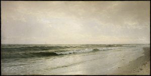 静かな海景、1883